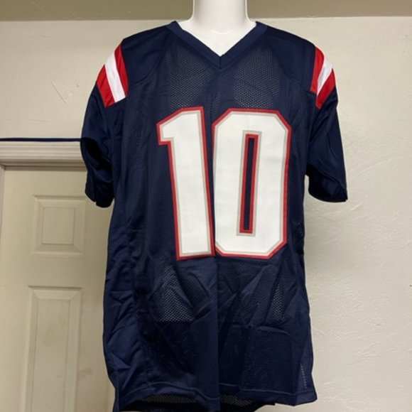 Team Football Jerseys New England Patriots XL Blue & White - Picture 2 of 2